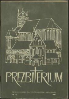 Prezbiterium. 1986 nr 1-3