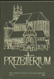 Prezbiterium. 1986 nr 7-9