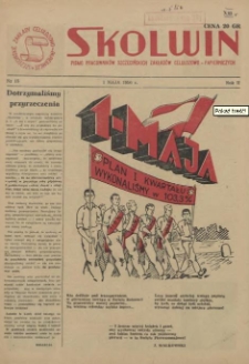 Skolwin : pismo pracowników Szczecińskich Zakładów Celulozowo-Papierniczych. R.2, 1956 nr 15