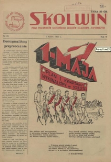 Skolwin : pismo pracowników Szczecińskich Zakładów Celulozowo-Papierniczych. R.2, 1956 nr 15