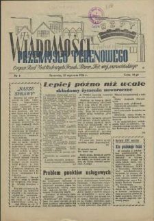 Wiadomości Przemysłu Terenowego : organ rad zakładowych przedsiębiorstw przemysłu terenowego woj. szczecińskiego. 1956 nr 8