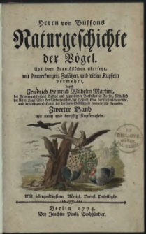 Naturgeschichte der V&ouml;gel. Bd. 2