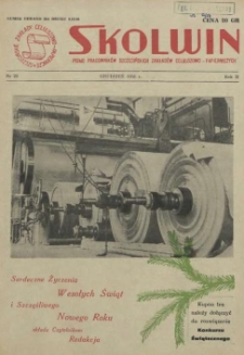 Skolwin : pismo pracowników Szczecińskich Zakładów Celulozowo-Papierniczych. R.2, 1956 nr 22